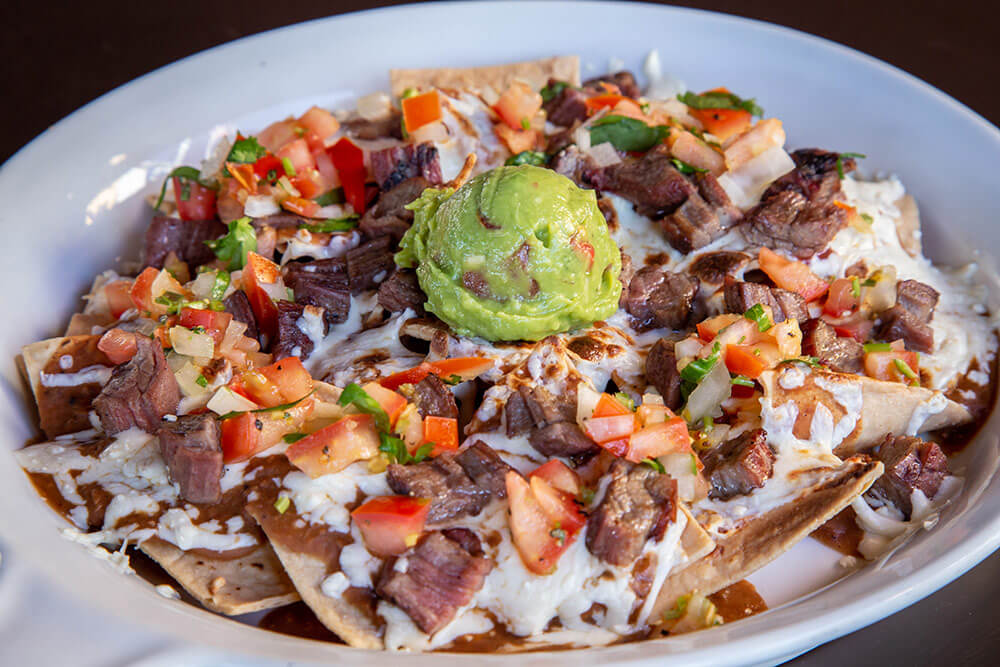 Nachos con arrachera - Casa Tequila®